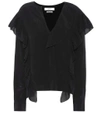 ISABEL MARANT ÉTOILE WELBY RUFFLE BLOUSE,P00277195-6