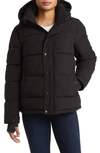 BCBGENERATION WATER RESISTANT HOODED PUFFER JACKET