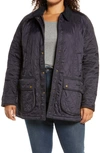 Barbour Summer Beadnell Quilted Jacket In Navy
