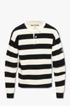 GUCCI GUCCI CREAM POLO SHIRT WITH DETACHABLE SLEEVES