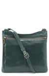 Hobo Cambel Leather Crossbody Bag In Spruce Patent