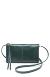 Hobo Jewel Leather Crossbody Bag In Sage Leaf