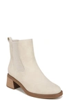 Dr. Scholl's Redux Zip Chelsea Boot In White Faux Leather