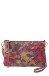 Hobo Darcy Convertible Leather Crossbody Bag In Abstract Foliage