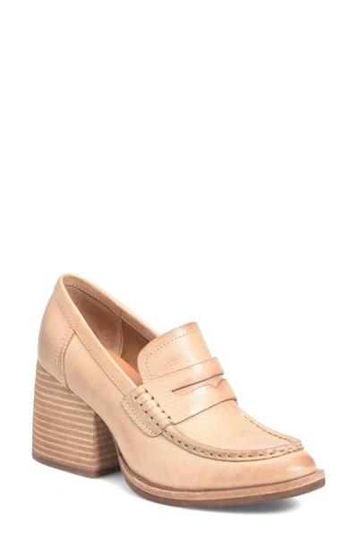 Kork-ease Modeste Penny Loafer Pump In Natural F/ G