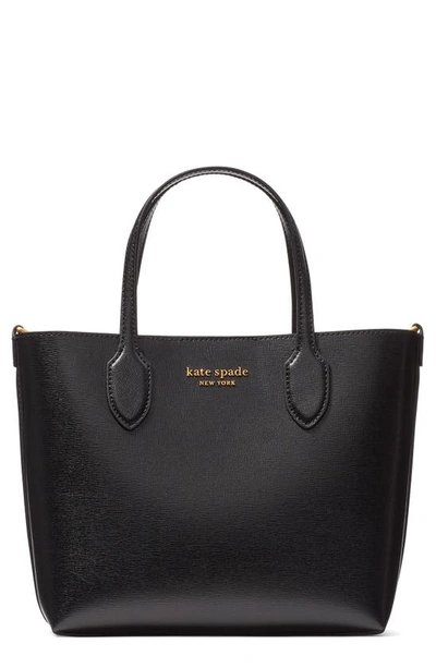 Kate Spade Medium Bleecker Saffiano Leather Tote In Black