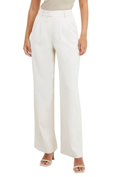 French Connection Harry Suiting Trousers In Classic Cream