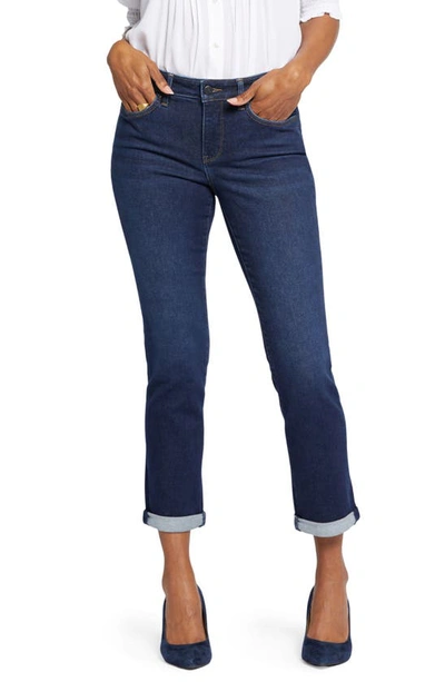 Nydj Sheri Cuffed Ankle Slim Jeans In Cambridge