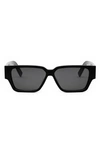 Dior Men's Cd Diamond S5i 56mm Geometric Sunglasses In Grey