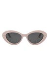 DIOR 'DIORPACIFIC B1U 53MM BUTTERFLY SUNGLASSES