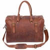 MAHI Leather The Eckhart Leather Holdall In Vintage Brown