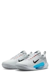 Nike Men's Court Air Zoom Nxt Hard Court Tennis Shoes In Grey