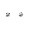 Lovisa 1ct Round Crystal Stud In Silver