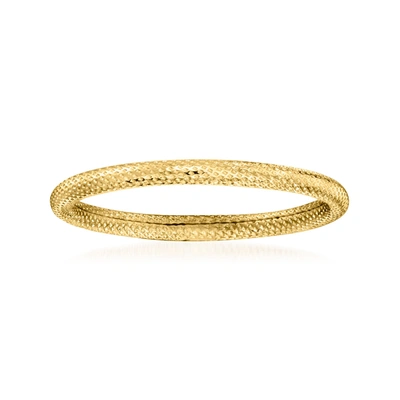 Ross-simons 18kt Yellow Gold Textured Ring