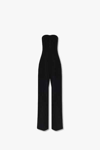 Acne Studios Strapless Wide-leg Jumpsuit In New