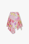 Versace Pink Orchid Miniskirt In New