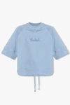Woolrich Drawstring Logo T-shirt In New