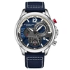 Stuhrling Original Cordura Quartz 45mm Aviator In Multi