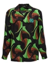 ETRO LOGO EMBROIDERY PATTERNED SHIRT SHIRT, BLOUSE MULTICOLOR