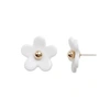 Poporcelain Everyday Porcelain Daisy Stud Earrings In Stud
