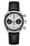 Hamilton American Classic Intra-matic Auto Chrono In Black/ White/ Silver