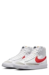 Nike Blazer Mid Vintage '77 Vintage Bq6806-122 Men's White Red Shoes Us 13 Woo32