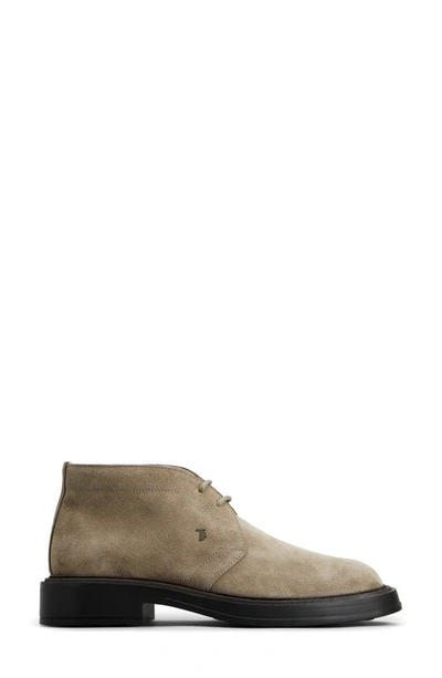 Tod's Suede Desert Boots In Torba