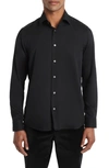 JACK VICTOR AURELIO COTTON & SILK BLEND DRESS SHIRT