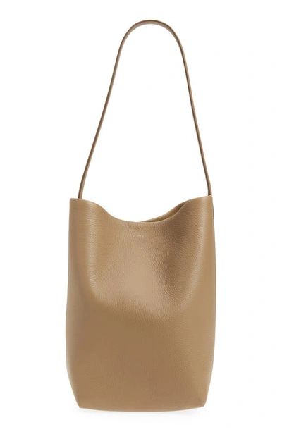 The Row Park Small North-south Tote Bag In Taupe