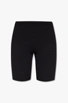 Dsquared2 Elastic Waistband Ribbed Cropped Leggings In New