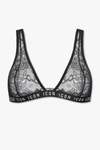 Dsquared2 Lace-pattern Triangle-cup Bra In New