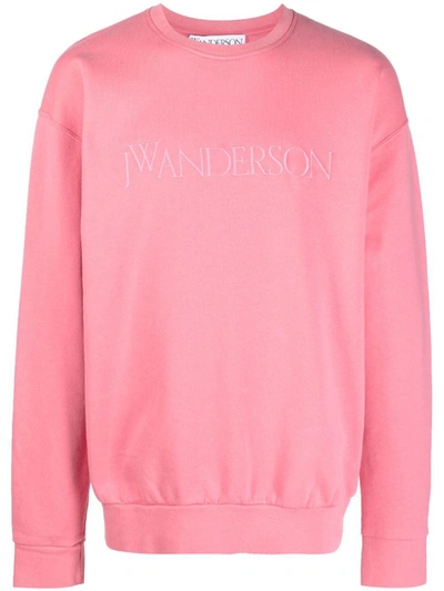 Jw Anderson 卫衣  男士 颜色 粉色 In Pink