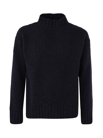 In Bed With You Round Neck Pullover In Black