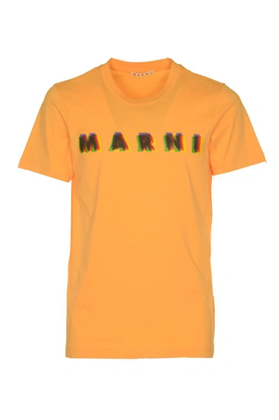 Marni T-shirt  Men In Orange