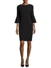 CALVIN KLEIN Bell-Sleeve Sheath Dress,0400093488934