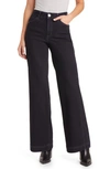 Wit & Wisdom Gracie 'ab'solution Skyrise Wide Leg Jeans In Indigo