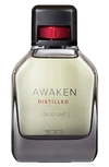 Tumi New!  Men's Awaken Distilled [08:00 Gmt] Extrait De Parfum Spray, 3.4 Oz.