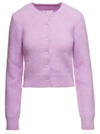 Maison Margiela Angora Cardigan In Multi