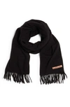 Acne Studios Cashmere Scarf In Black