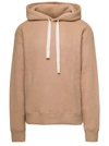 Jil Sander Maglia Con Cappuccio Alpaka In Beige
