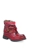 As98 Drakie Bootie In Cranberry