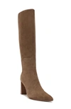 Alexandre Birman Elisa Pointed Toe Boot In Tan