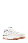 New Balance 550 Basketball Shoe In Sea Salt/ Winter Fog