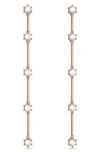 Swarovski Constella Drop Earrings In Gold