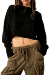 FREE PEOPLE EASY STREET CROP PULLOVER