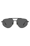 GIVENCHY GVSPEED 57MM AVIATOR SUNGLASSES