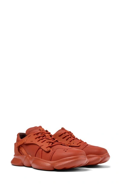 Camper Karst Layered Low-top Sneakers In Medium_red