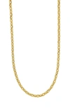 BONY LEVY KATHARINE 14K GOLD PAPERCLIP CHAIN NECKLACE