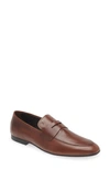 Tod's Apron Toe Loafer In Teak