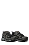 Salomon Black Xt-6 Expanse Sneakers In Beluga/ Peat/ Summer Green